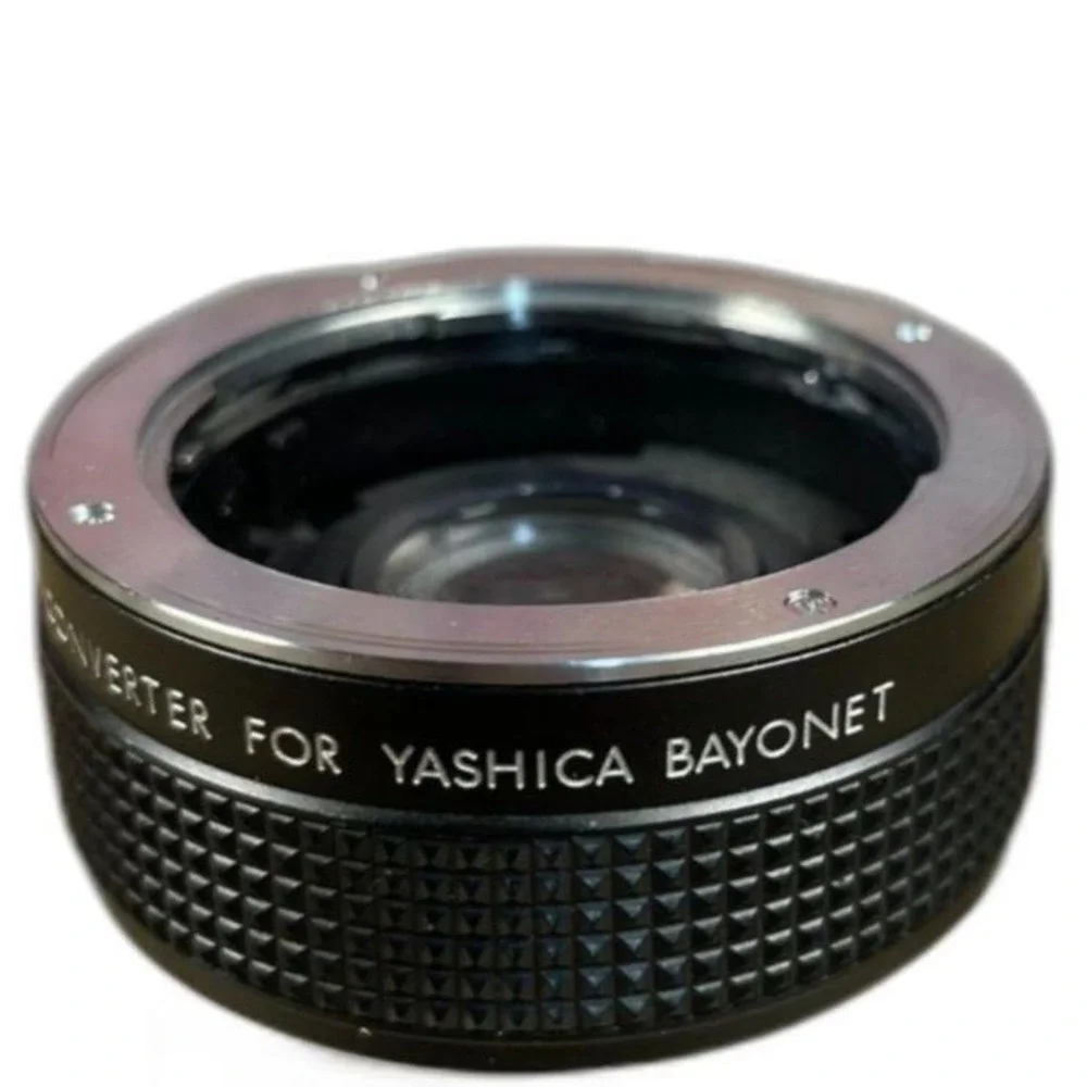 YUS 2X Auto Teleconverter Lens Adapter Yashica Bayonet Mount Camera Lens